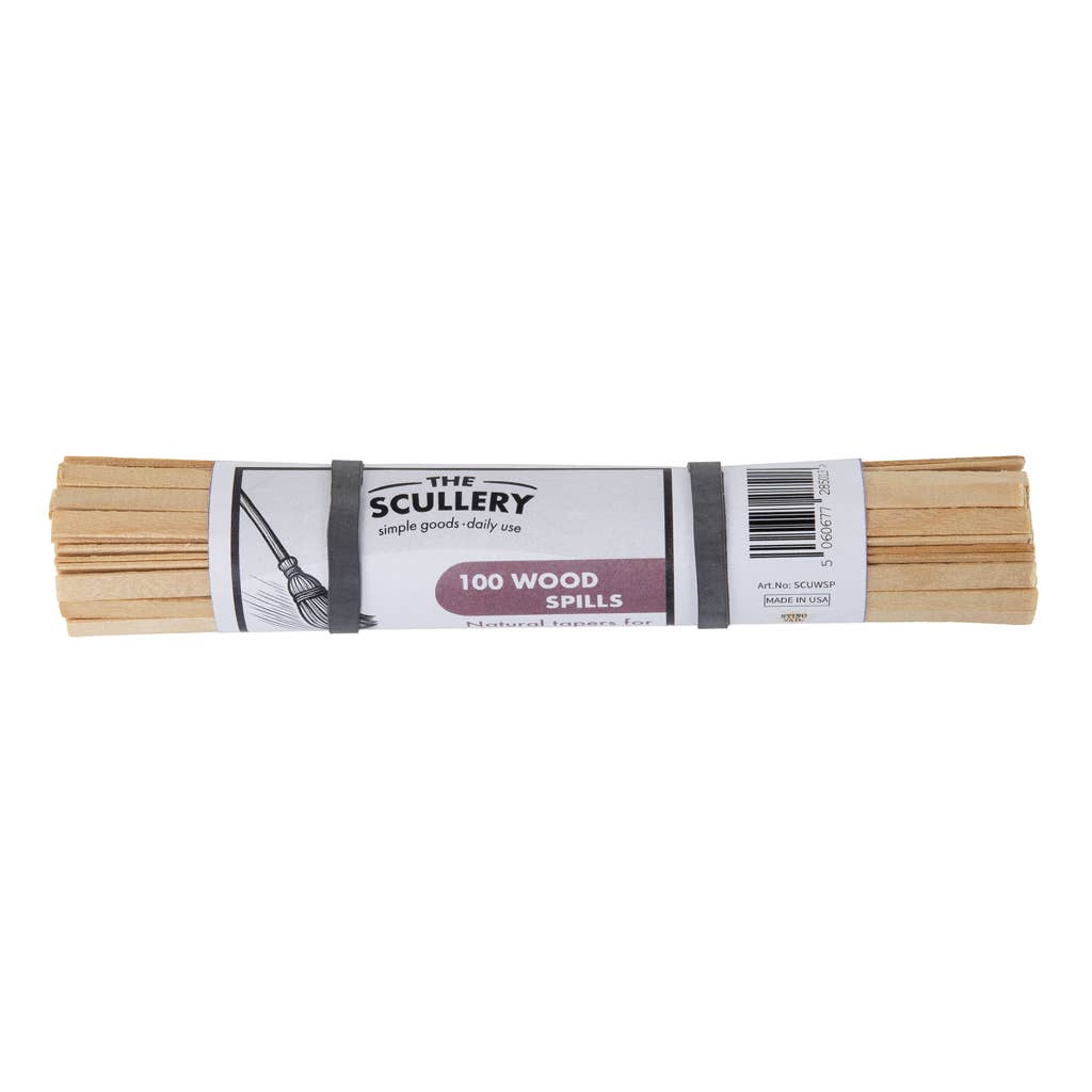 THE SCULLERY - 100 WOOD SPILLS